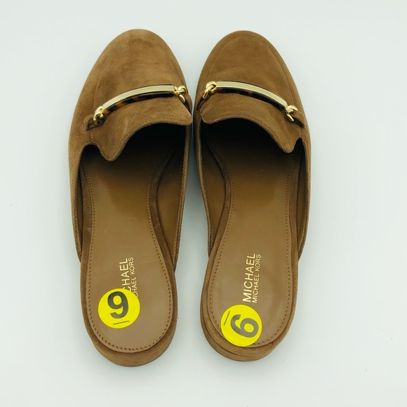 Michael Kors Women's Nadia Slide Mule Shoes - Picture 4 of 5